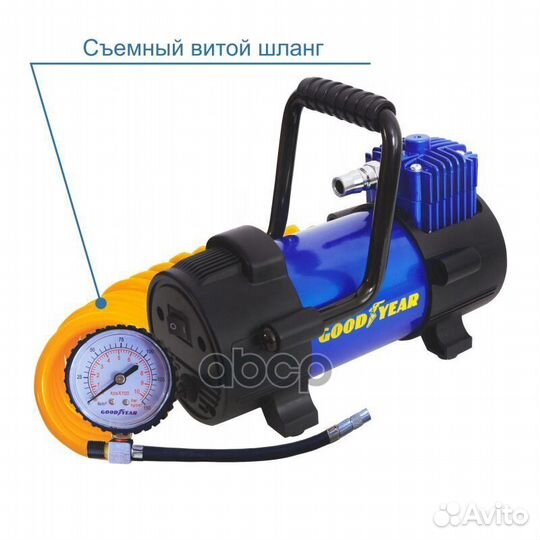 Воздушный компрессор Goodyear GY-40L 40 л/мин с