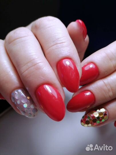Наращивание ногтей,гель лак, дипманикюр