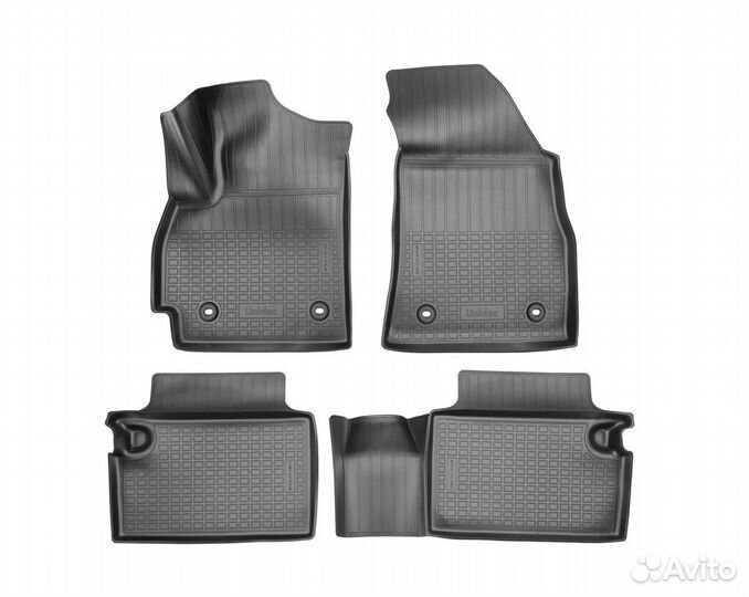 Коврики салонные omoda C5 3D (2022)