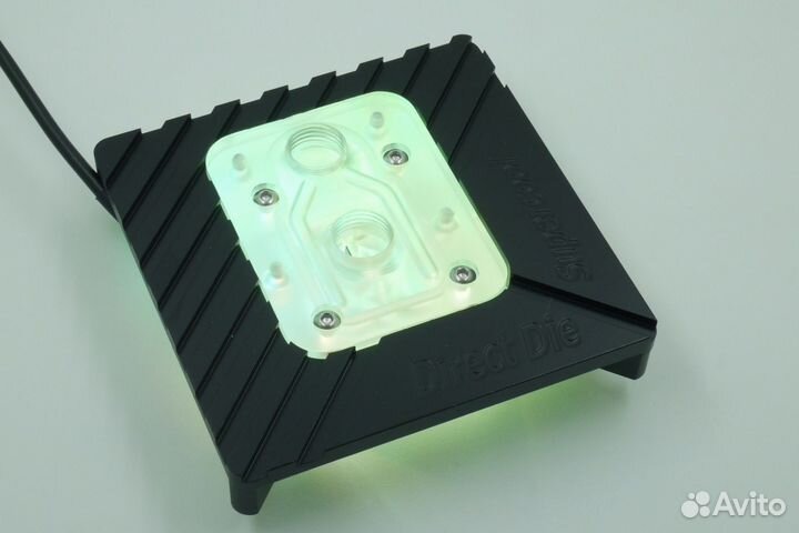 Водоблок Supercool Intel Direct Die lga1700. Акрил