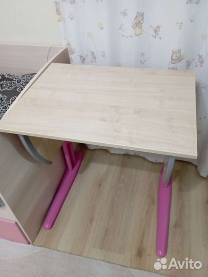 Растущая парта и стул деми