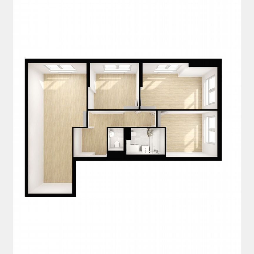 3-к. квартира, 72,3 м², 22/28 эт.