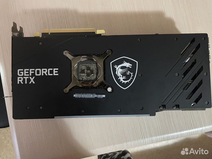 Видеокарта rtx 3070 gaming x trio