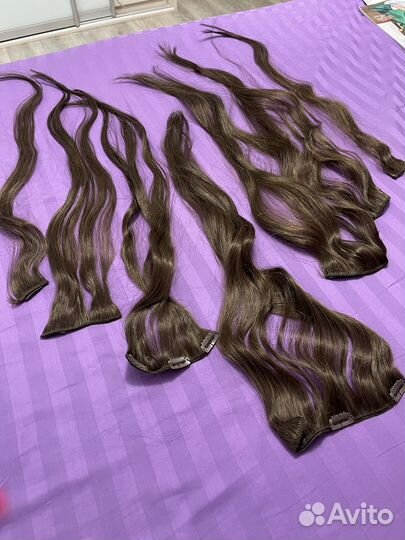 Волосы натуральные пряди