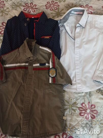 Рубашки 110 см
