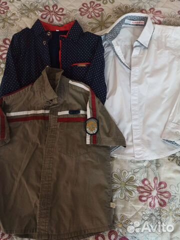 Рубашки 110 см