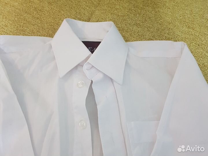Рубашка белая на мальчика 26 размер
