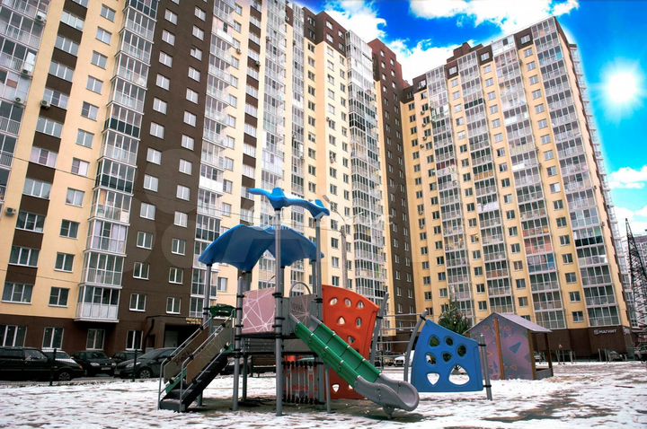 3-к. квартира, 93,7 м², 2/20 эт.