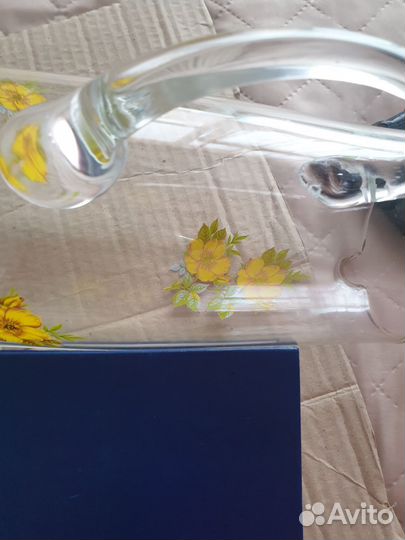 Кувшинбогемское стекло 1980 год