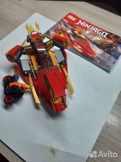 Lego ninjago катана v11 оригинал.без коробки