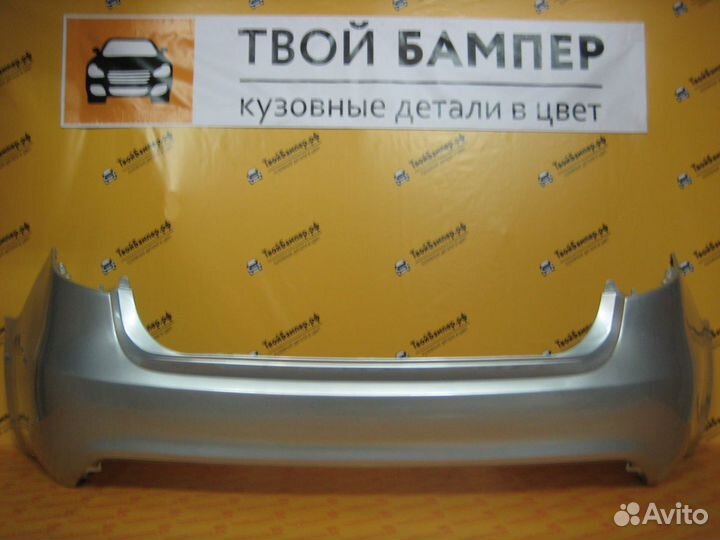 Бампер задний Kia Rio Седан цвет Серебристый
