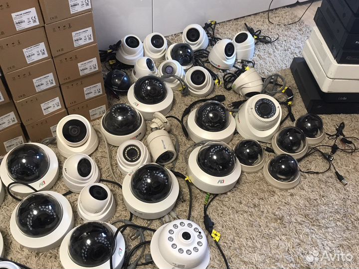 Видеонаблюдение комплект монтаж