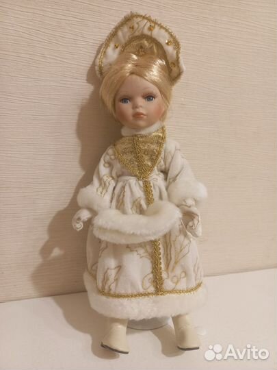 Кукла фарфоровая, Снегурочка, Remeco Collection