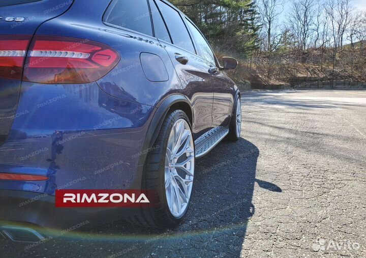 Кованые диски R22 на Mercedes GLC -Class AMG