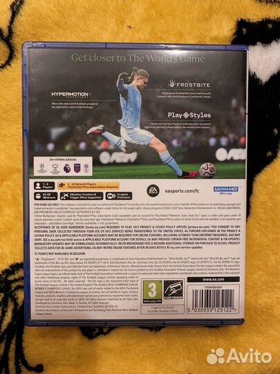 EA FC 24 ps5 диск