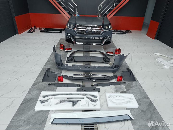 Рестайлинг Toyota Land Cruiser 200 2022