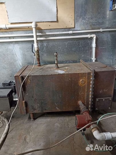 Котел на отработке бу