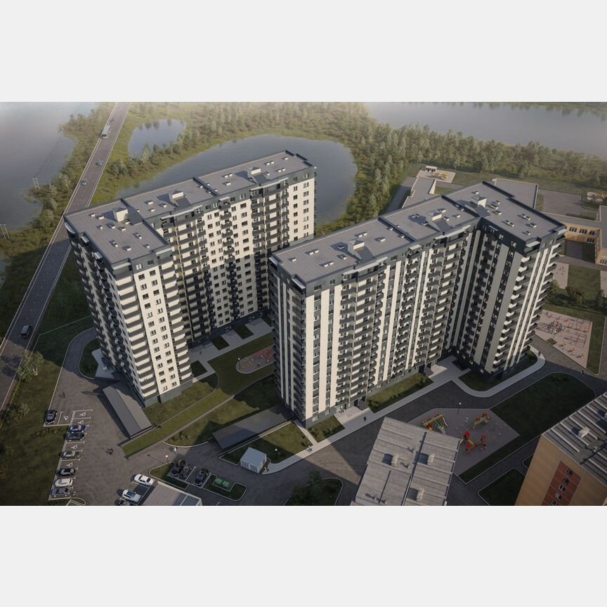 1-к. квартира, 38,4 м², 10/16 эт.