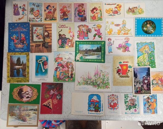 Открытки Зарубина и других,есть редкие