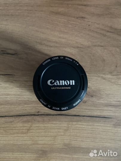 Объектив canon 50mm 1 4