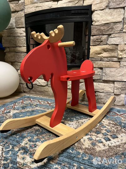 Детская качалка лошадь
