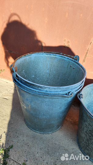 Ведро оцинкованное