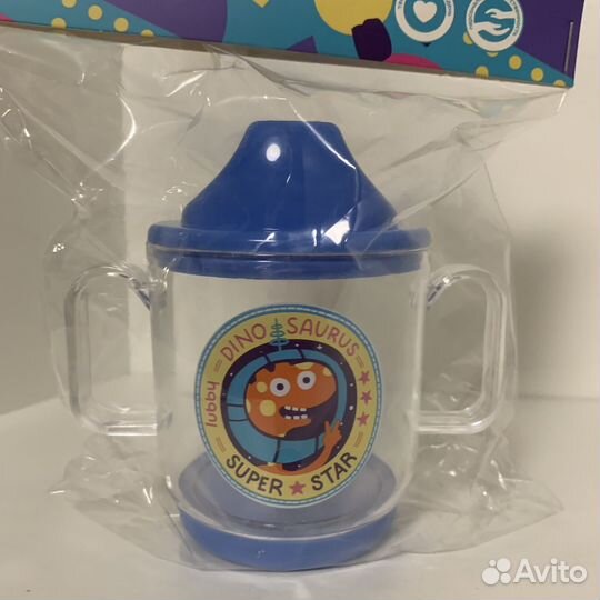 Поильник Lubby 2в1 150мл