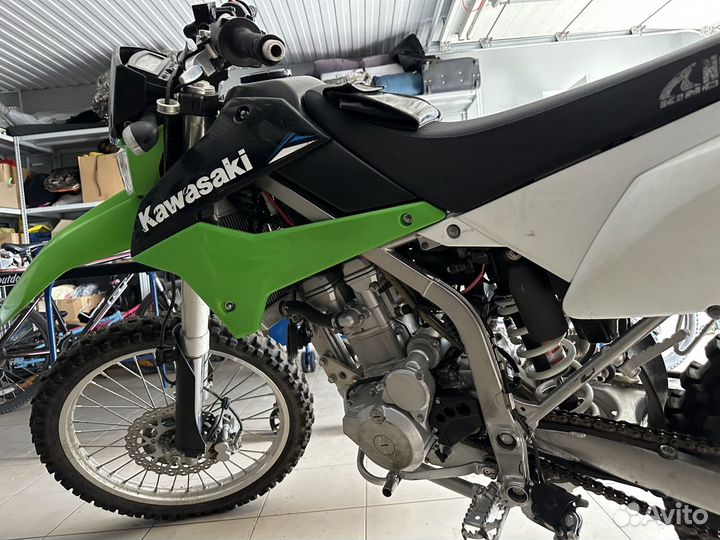 Kawasaki klx250 почти без пробега по РФ