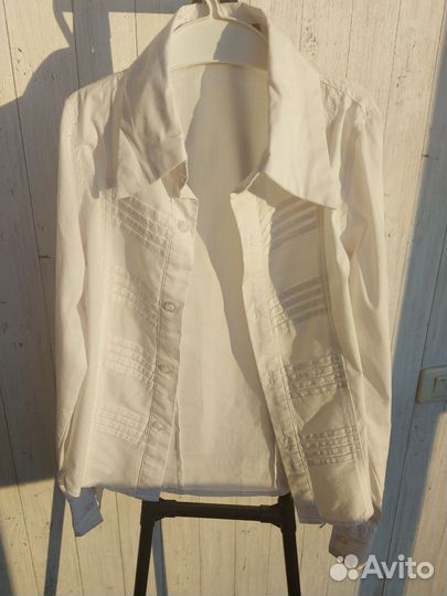 Блузки школьные 122 128