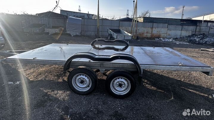 Прицеп платформа 4.0х1.9 новая rinal