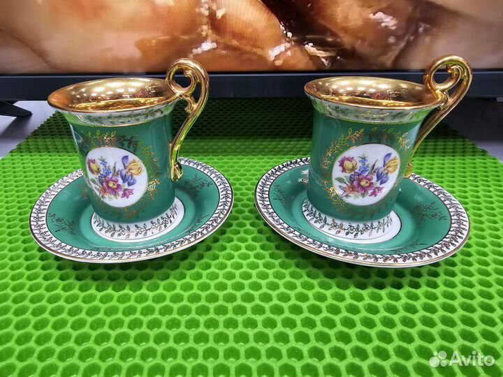 Чашки кофейные ГДР пара