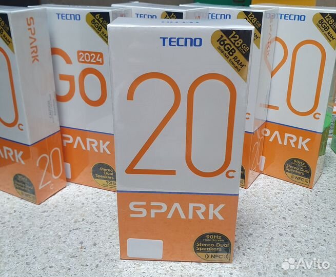 TECNO Spark 20с, 8/128 ГБ