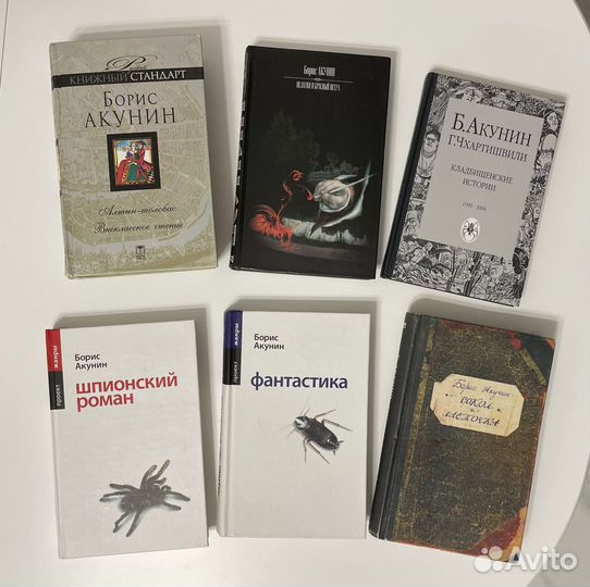 Книги Бориса Акунина