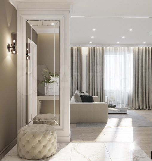 3-к. квартира, 80 м², 5/6 эт.