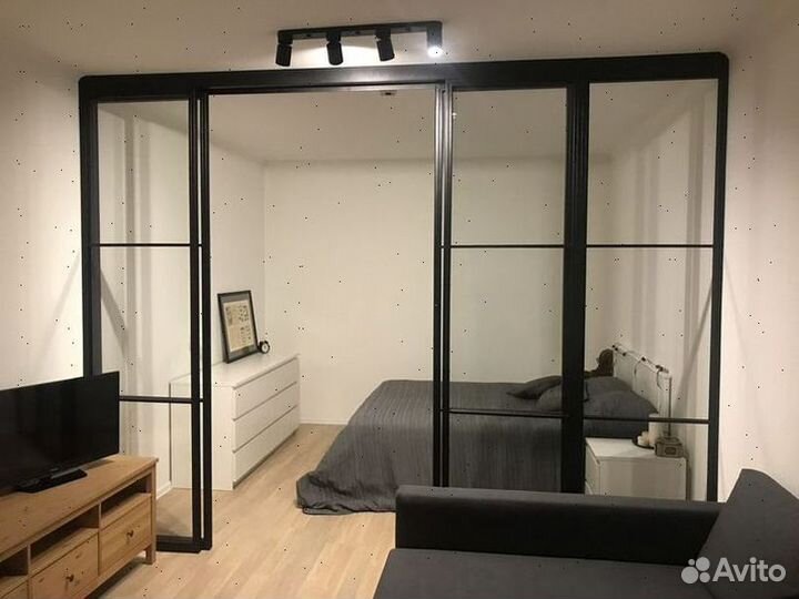 Межкомнатные перегородки Раздвижные двери купе