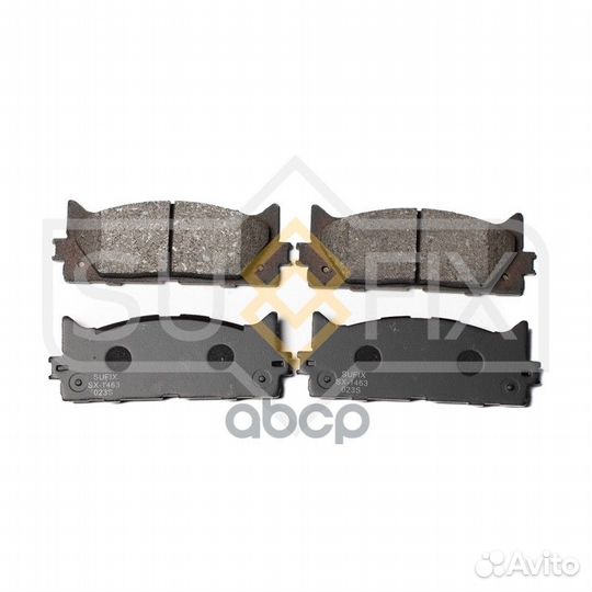 Колодки тормозные дисковые перед прав/лев