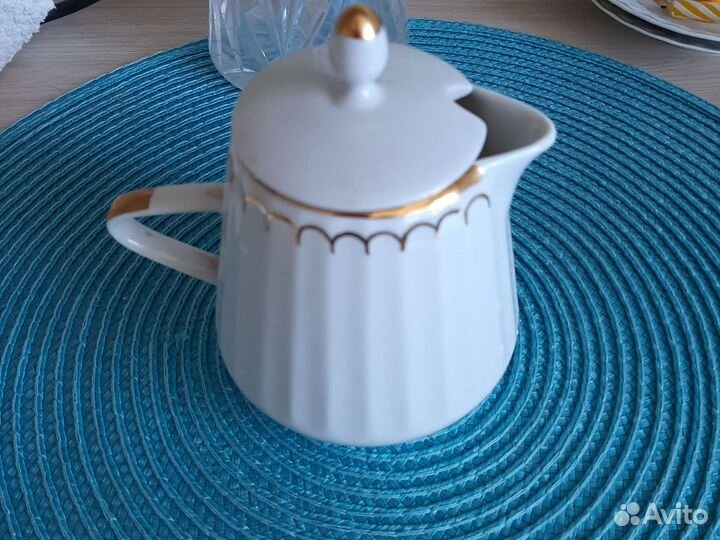 Молочник сливочник фарфор