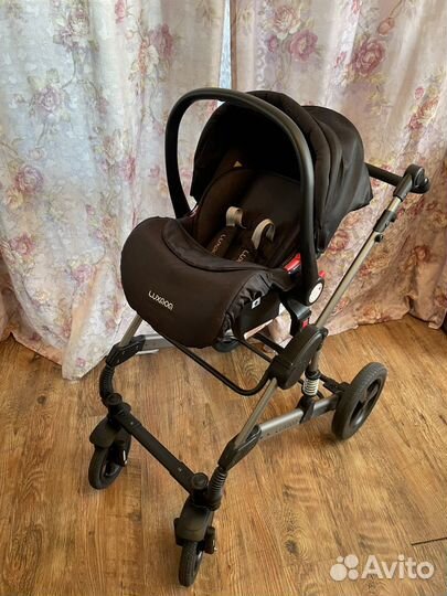 Коляска 3 в 1 luxmom 555