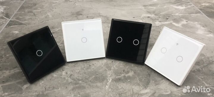 Сенсорный выключатель Wi-Fi 1/2х Клавешные