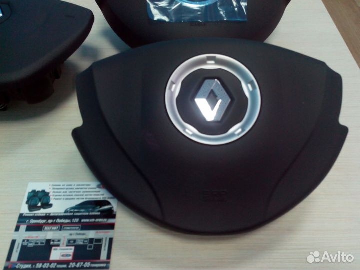 Накладка airbag Рено Логан с 2009-2014 г. в