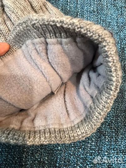 Шапка для мальчика 6-9 лет на флисе