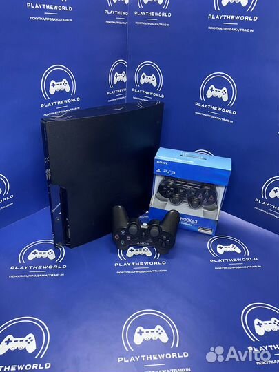 Sony PlayStation 3 slim+1000игр/Гарантия/Traid-IN