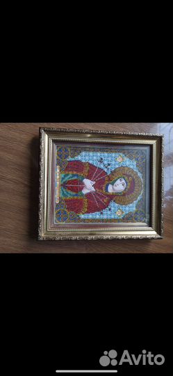 Икона Молитва Господия исполнение в стекле