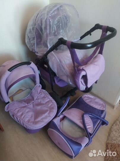 Коляска 2 в 1 adamex nitro