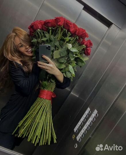 Высокие розы гиганты