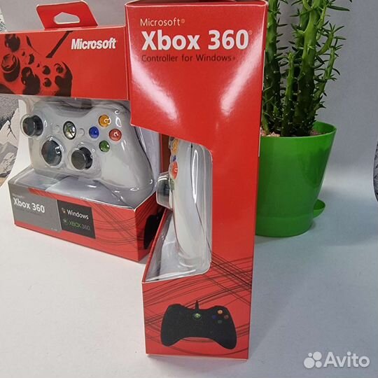 Джойстик xbox 360 проводной