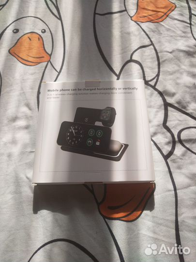 Беспроводная зарядка 3 в 1