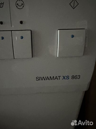 Siemens Siwamat XS 863 на запчасти