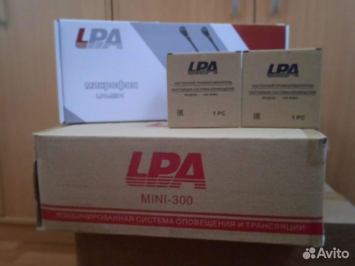 Оповещатель речевой lpa 6W