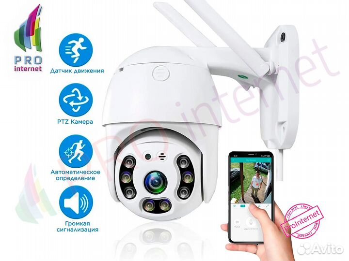 WiFi камера видеонаблюдения IP удаленный доступ